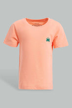 Load image into Gallery viewer, Redtag-Pink-And-Green-Slub-T-Shirt-(2-Pack)-Category:T-Shirts,-Colour:Pink,-Filter:Infant-Boys-(3-to-24-Mths),-INB-T-Shirts,-New-In,-New-In-INB-APL,-Non-Sale,-S22C,-Section:Kidswear,-VLM-Infant-Boys-
