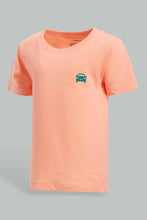 Load image into Gallery viewer, Redtag-Pink-And-Green-Slub-T-Shirt-(2-Pack)-Category:T-Shirts,-Colour:Pink,-Filter:Infant-Boys-(3-to-24-Mths),-INB-T-Shirts,-New-In,-New-In-INB-APL,-Non-Sale,-S22C,-Section:Kidswear,-VLM-Infant-Boys-
