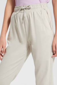 Redtag-Beige-Plain-Twill-Jogger-Category:Trousers,-Colour:Beige,-Filter:Senior-Girls-(9-to-14-Yrs),-GSR-Trousers,-New-In,-New-In-GSR,-Non-Sale,-S22D,-Section:Kidswear,-TBL-Senior-Girls-9 to 14 Years