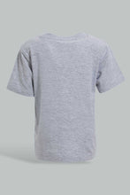 تنزيل الصورة على معرض الصور، Redtag-Grey-Beach-Ss-T-Shirt-Graphic-Prints-Infant-Boys-3 to 24 Months
