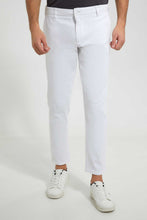 تنزيل الصورة على معرض الصور، Redtag-White-Chino-Pant-Chino-Trousers-Men&#39;s-
