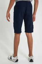 تنزيل الصورة على معرض الصور، Redtag-Black-Jogger-Short-Chino-Shorts-Senior-Boys-9 to 14 Years
