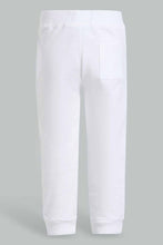 Load image into Gallery viewer, Redtag-White-Active-Pants-With-Placement-Print-Active-Pants-Infant-Boys-3 to 24 Months
