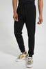 Redtag-Black-Pique-Jog-Pant-Joggers-Men's-