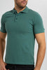 Redtag-Green-Pique-Polo-Shirt-Polo-Shirts-Men's-