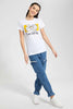 Redtag-White-Basic-T-Shirt-Category:T-Shirts,-Colour:White,-Filter:Senior-Girls-(9-to-14-Yrs),-GSR-T-Shirts,-New-In,-New-In-GSR,-Non-Sale,-S22D,-Section:Kidswear,-TBL-Senior-Girls-9 to 14 Years