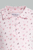 Redtag-White-Floral-Collared-Top-Category:T-Shirts,-Colour:Assorted,-Filter:Senior-Girls-(9-to-14-Yrs),-GSR-T-Shirts,-New-In,-New-In-GSR,-Non-Sale,-S22D,-Section:Kidswear,-TBL-Senior-Girls-
