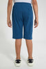 Redtag-Indigo-Pique-Active-Short-Active-Shorts-Senior-Boys-9 to 14 Years