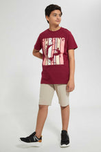 Load image into Gallery viewer, Redtag-Beige-Pique-Active-Short-Active-Shorts-Senior-Boys-9 to 14 Years
