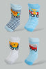 Redtag-Blue-Car-Print-4-Pack-Socks-(Full-Length)-Full-Length-Infant-Boys-3 to 24 Months