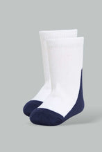 Load image into Gallery viewer, Redtag-Grey-Stripe-Print-4-Pack-Socks-(Ankle-Length)-Ankle-Socks-Infant-Boys-3 to 24 Months
