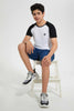 Redtag-White-Raglan-T-Shirt-Embellished-T-Shirts-Senior-Boys-9 to 14 Years