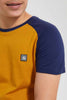 Redtag-Mustard-Raglan-T-Shirt-Embellished-T-Shirts-Senior-Boys-9 to 14 Years