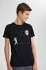 Redtag-Black-Space-Golf-T-Shirt-Graphic-T-Shirts-Senior-Boys-9 to 14 Years