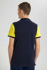 Navy And Yellow Polo Shirt