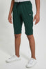 Redtag-Olive-Pull-On-Trouser-Short-Chino-Shorts-Senior-Boys-9 to 14 Years