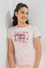 Redtag-Pink-Basic-T-Shirt-Graphic-T-Shirts-Senior-Girls-9 to 14 Years