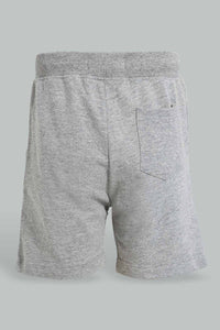 Redtag-Mid-Grey-Active-Short-Active-Shorts-Infant-Boys-3 to 24 Months