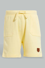 Load image into Gallery viewer, Redtag-Yellow-Active-Short-Active-Shorts-Infant-Boys-3 to 24 Months
