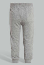 تنزيل الصورة على معرض الصور، Redtag-Grey-Active-Pant-Joggers-Infant-Boys-3 to 24 Months
