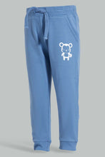 تنزيل الصورة على معرض الصور، Redtag-Petrol-Blue--Active-Pant-Joggers-Infant-Boys-3 to 24 Months
