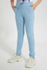 Redtag-Lt-Blue-Basic-Track-Pant-Joggers-Senior-Girls-9 to 14 Years