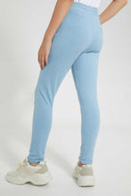 Load image into Gallery viewer, Redtag-Lt-Blue-Basic-Track-Pant-Joggers-Senior-Girls-9 to 14 Years
