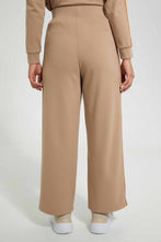 تنزيل الصورة على معرض الصور، Redtag-Beige-Bottom-Plain-With-Side-Stripe-Trousers-Women&#39;s-
