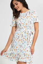 تنزيل الصورة على معرض الصور، Redtag-Assorted-Floral-Print-Short-Sleeve-Dress-Dresses-Women&#39;s-
