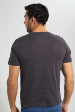 تنزيل الصورة على معرض الصور، Redtag-Grey-Graphic-T-Shirt-Graphic-T-Shirts-Men&#39;s-
