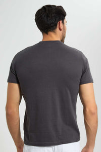 Redtag-Grey-Graphic-T-Shirt-Graphic-T-Shirts-Men's-