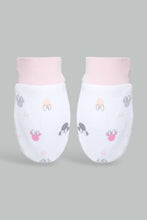 Load image into Gallery viewer, Redtag-Pink-Minnie-Mouse-Mittens-&amp;-Booties-Set-Category:Booties,-Colour:Pink,-Filter:Baby-(0-to-12-Mths),-NBG-Booties,-New-In,-New-In-NBG-APL,-Non-Sale,-S22C,-Section:Kidswear-Baby-0 to 12 Months
