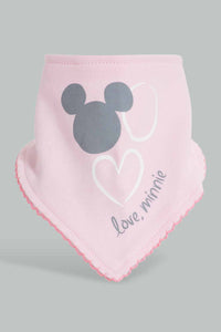 Redtag-Pink-Minnie-Mouse-3-Pieces-Hanging-Gift-Set-Gift-Sets-Baby-0 to 12 Months