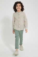 Load image into Gallery viewer, Redtag-Mint-Pullon-Trouser-With-Waistband-Chino-Trousers-Boys-2 to 8 Years
