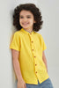 Redtag-Yellow-Dobby-Short-Sleeve:Yellow:2-3-Years-Casual-Shirts-Boys-2 to 8 Years