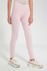 Redtag-Pink-Crisscross-Hem-Legging-Leggings-Senior-Girls-9 to 14 Years