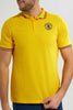 Redtag-Yellow-Polo-With-Tipping-Polo-Shirts-Men's-