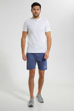 تنزيل الصورة على معرض الصور، Redtag-Blue-Signature-Short-Active-Shorts-Men&#39;s-
