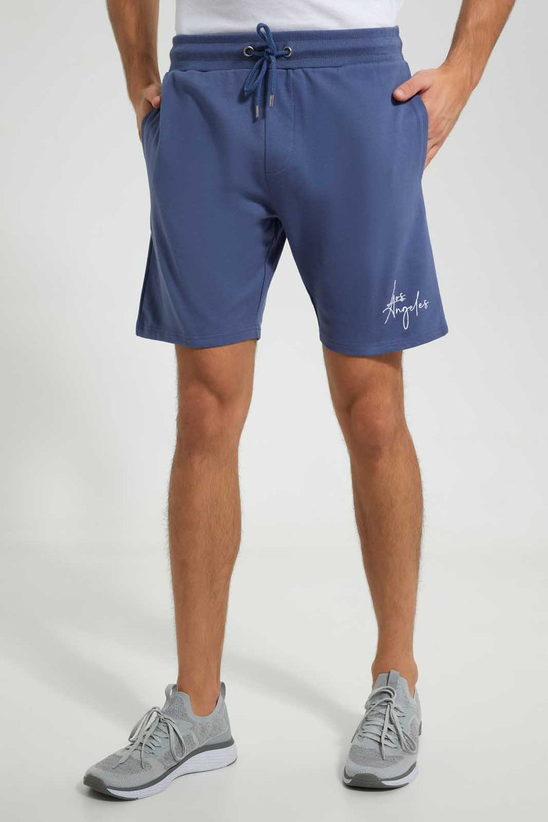 Redtag-Blue-Signature-Short-Active-Shorts-Men's-