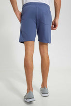 تنزيل الصورة على معرض الصور، Redtag-Blue-Signature-Short-Active-Shorts-Men&#39;s-
