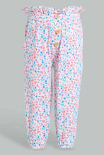 تنزيل الصورة على معرض الصور، Redtag-Assorted-Multi-Colour-Printed-Harem-Harem-Pants-Infant-Girls-3 to 24 Months
