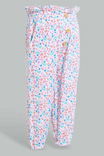 Load image into Gallery viewer, Redtag-Assorted-Multi-Colour-Printed-Harem-Harem-Pants-Infant-Girls-3 to 24 Months
