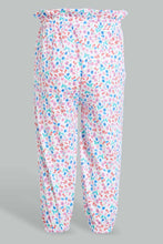 Load image into Gallery viewer, Redtag-Assorted-Multi-Colour-Printed-Harem-Harem-Pants-Infant-Girls-3 to 24 Months
