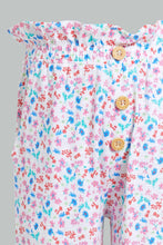 Load image into Gallery viewer, Redtag-Assorted-Multi-Colour-Printed-Harem-Harem-Pants-Infant-Girls-3 to 24 Months

