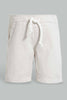 Redtag-White-And-Yellow-Printed-Trouser-Short-2Pack-Chino-Shorts-Infant-Boys-3 to 24 Months