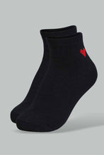 Load image into Gallery viewer, Redtag-Assorted-Heart-Printed-Ankle-Socks-(5-Pack)-Ankle-Socks-Women&#39;s-
