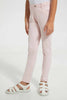 Redtag-Pink-Girls-Printed-Glitter-Jegging-Jeggings-Girls-2 to 8 Years