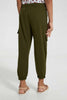 Redtag-Olive-Girls-Cargo-Trouser-Cargo-Pants-Girls-2 to 8 Years