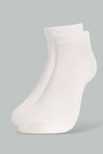 Load image into Gallery viewer, Redtag-Navy/Pale-Pink/Grey-Plain-Ankle-Socks-(3-Pack)-Category:Tops,-Colour:Ivory,-Filter:Women&#39;s-Clothing,-New-In,-New-In-Women,-Non-Sale,-S22D,-Section:Women,-Women-Tops-Women&#39;s-
