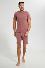 تنزيل الصورة على معرض الصور، Redtag-Burgandy-Pyjama-Sets-Pyjama-Sets-Men&#39;s-
